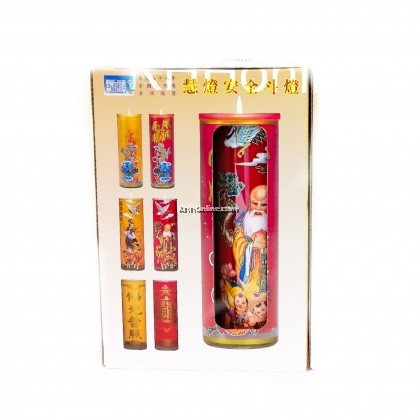 台湾酥油斗烛  /  灯 (对）
