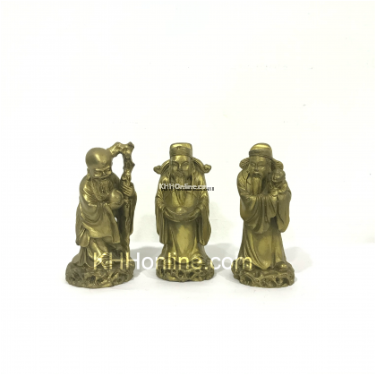 古铜福禄寿（套）