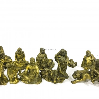 铜十八罗汉（套）