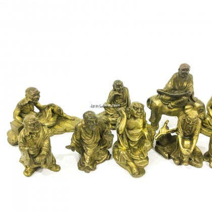 铜十八罗汉（套）