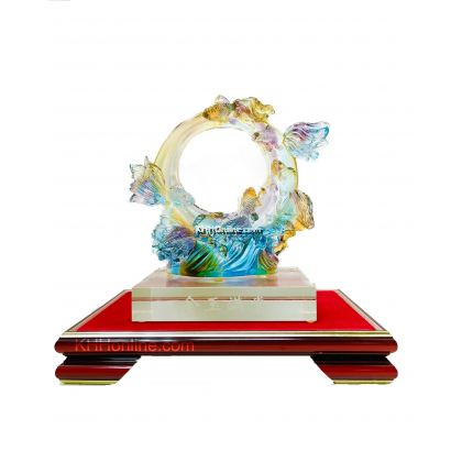 琉璃金玉满堂（金鱼）