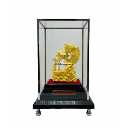 沙金鲤鱼跃龙门