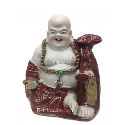 如意笑佛 （红）