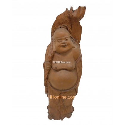 黄杨木笑佛