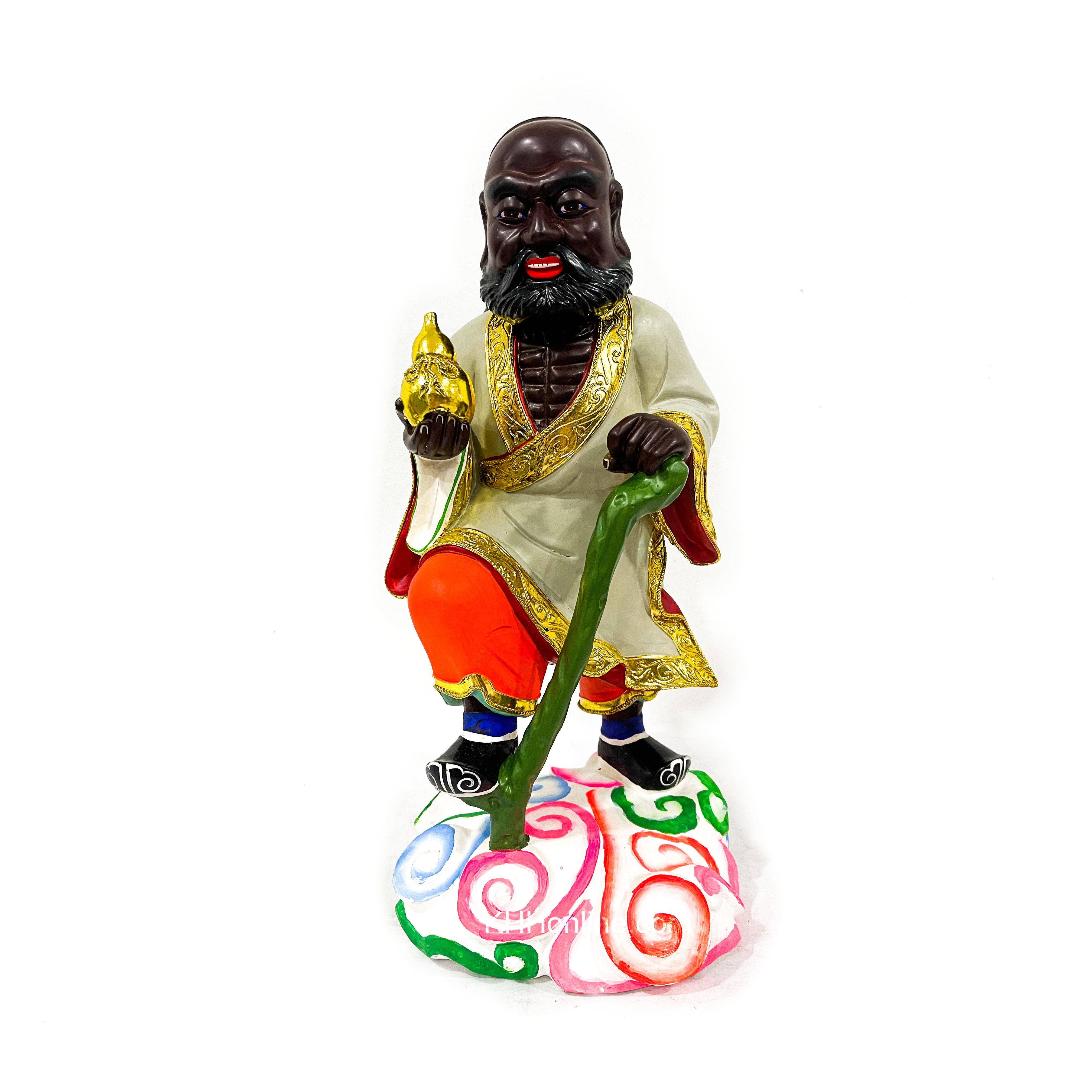 時代【16世紀 当時物 李朝 石人】全高約1，170mm 石像 石仏 ※